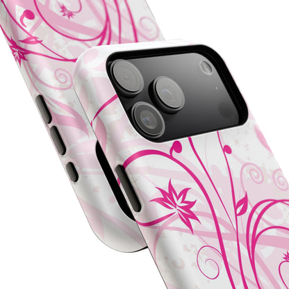 Flora Fuchsia Tough iPhone Case