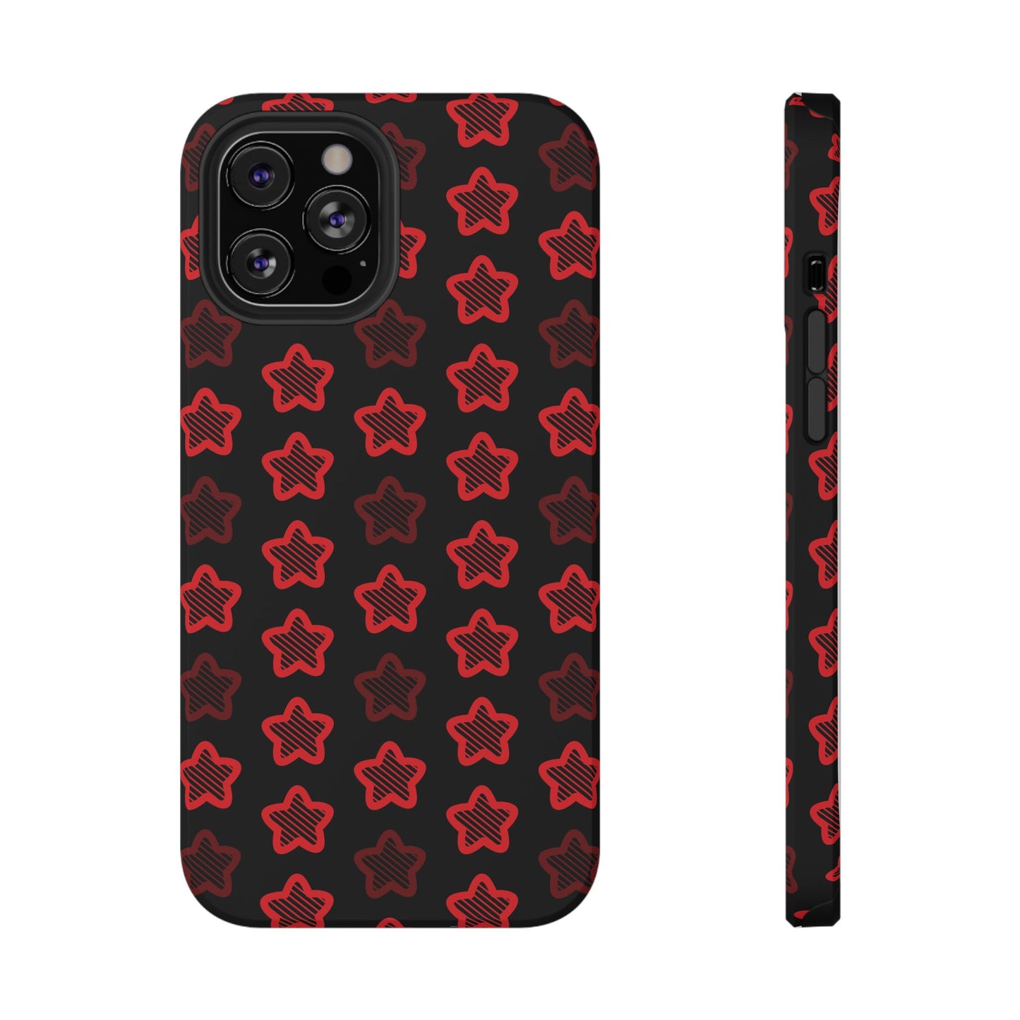 Red Stars Tough iPhone Case