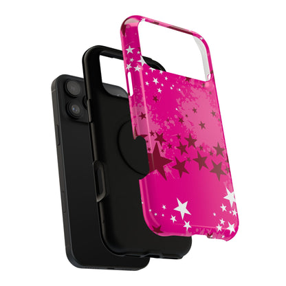 Pink Static Tough iPhone Case