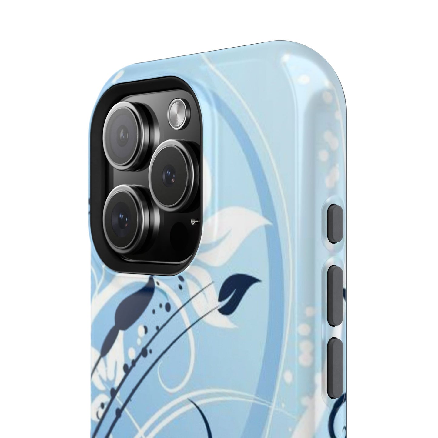Bloom in Blue Tough iPhone Case