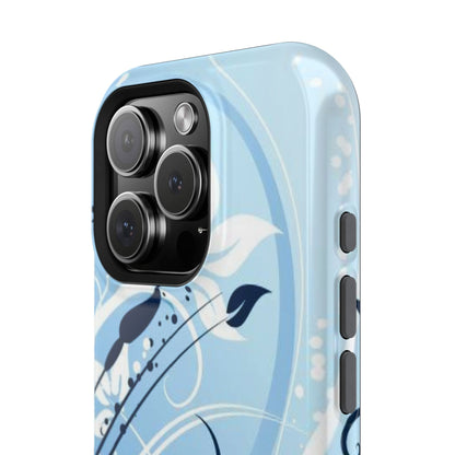 Bloom in Blue Tough iPhone Case