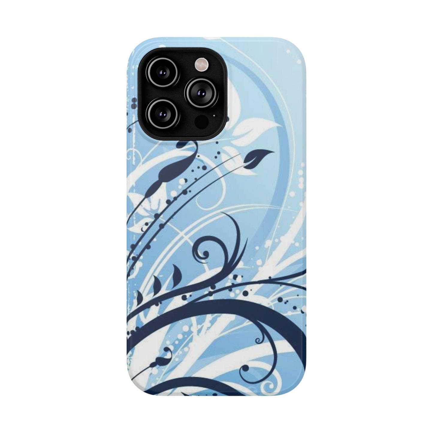 Bloom in Blue Tough iPhone Case