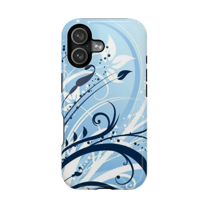 Bloom in Blue Tough iPhone Case