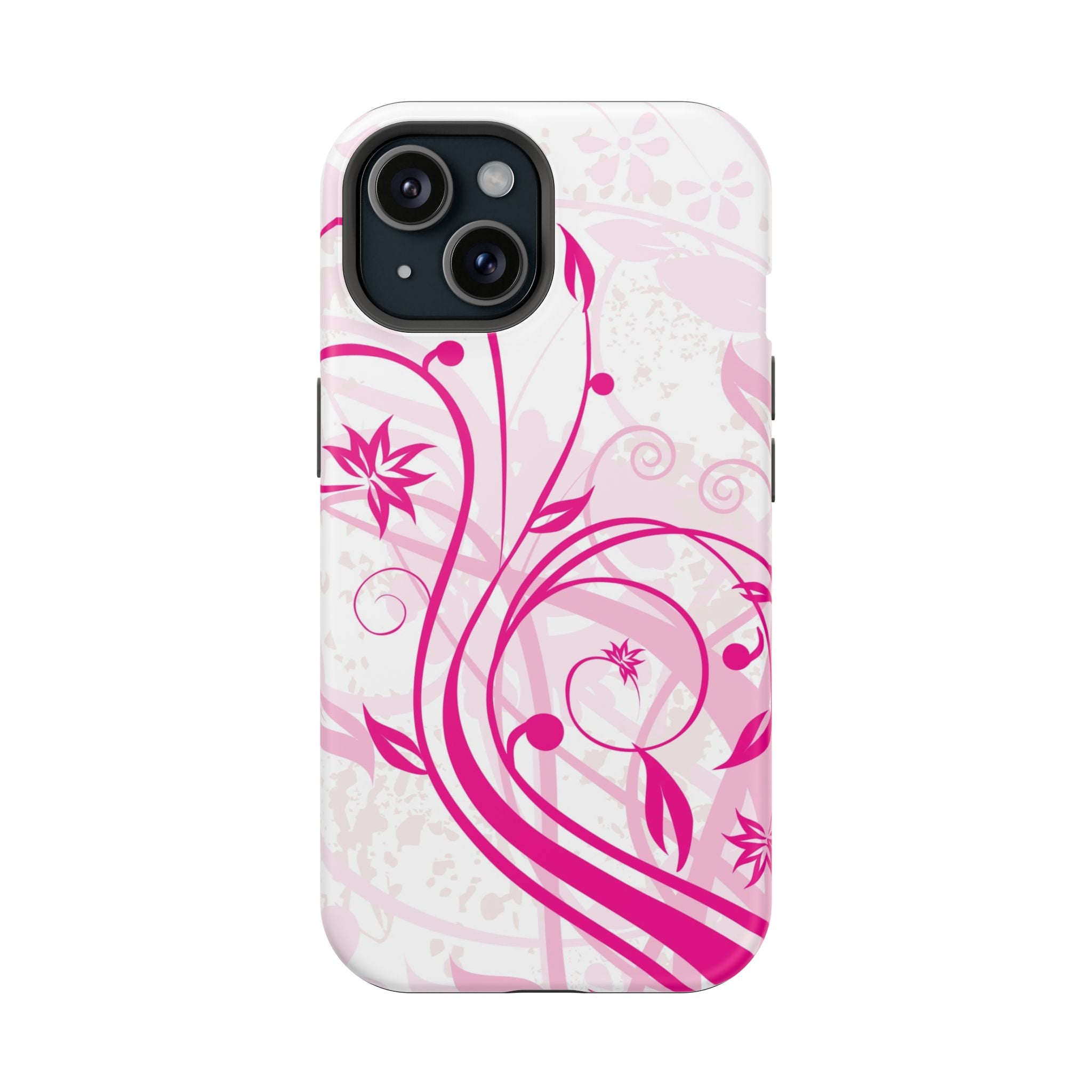Flora Fuchsia Tough iPhone Case