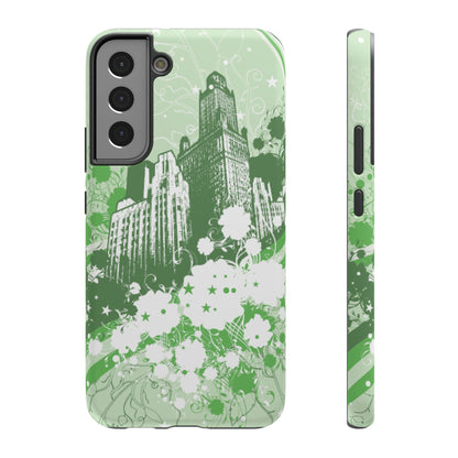 Green City Tough Samsung Case