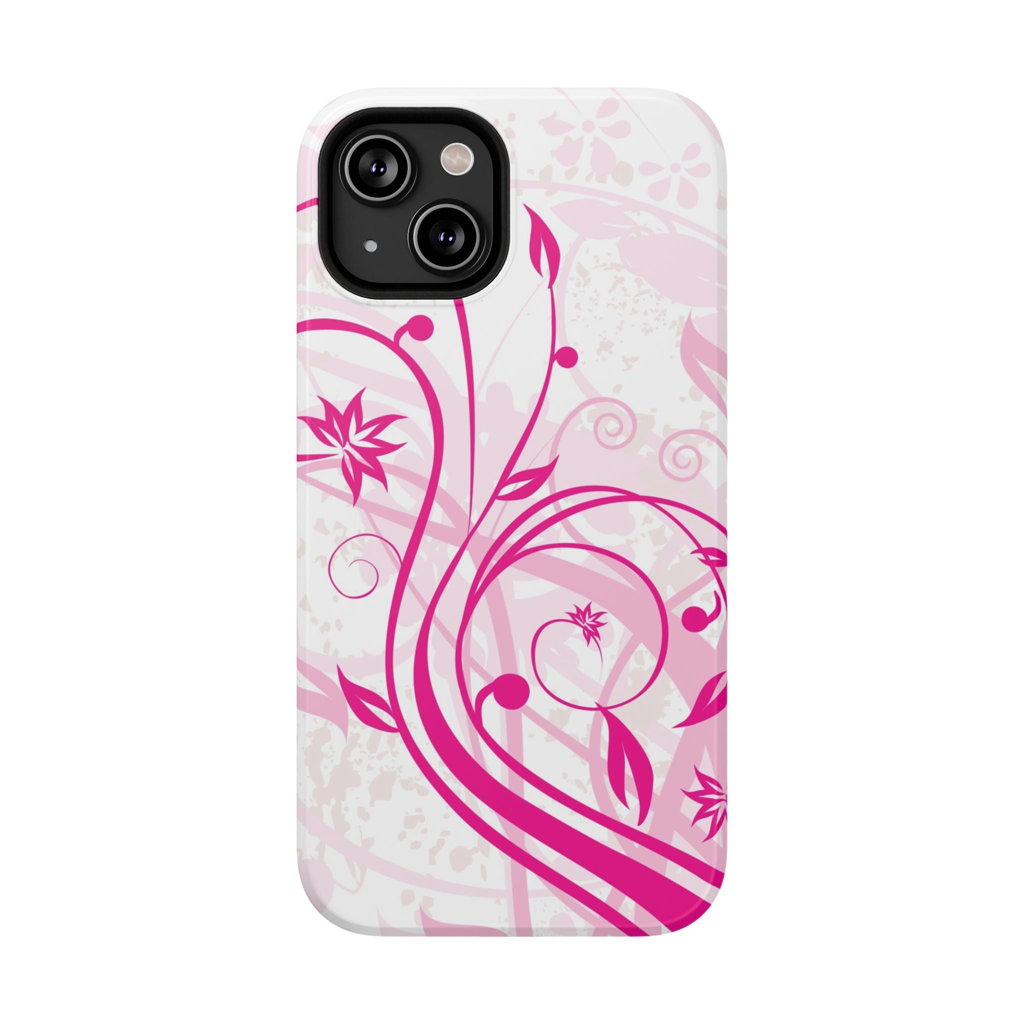 Flora Fuchsia Tough iPhone Case