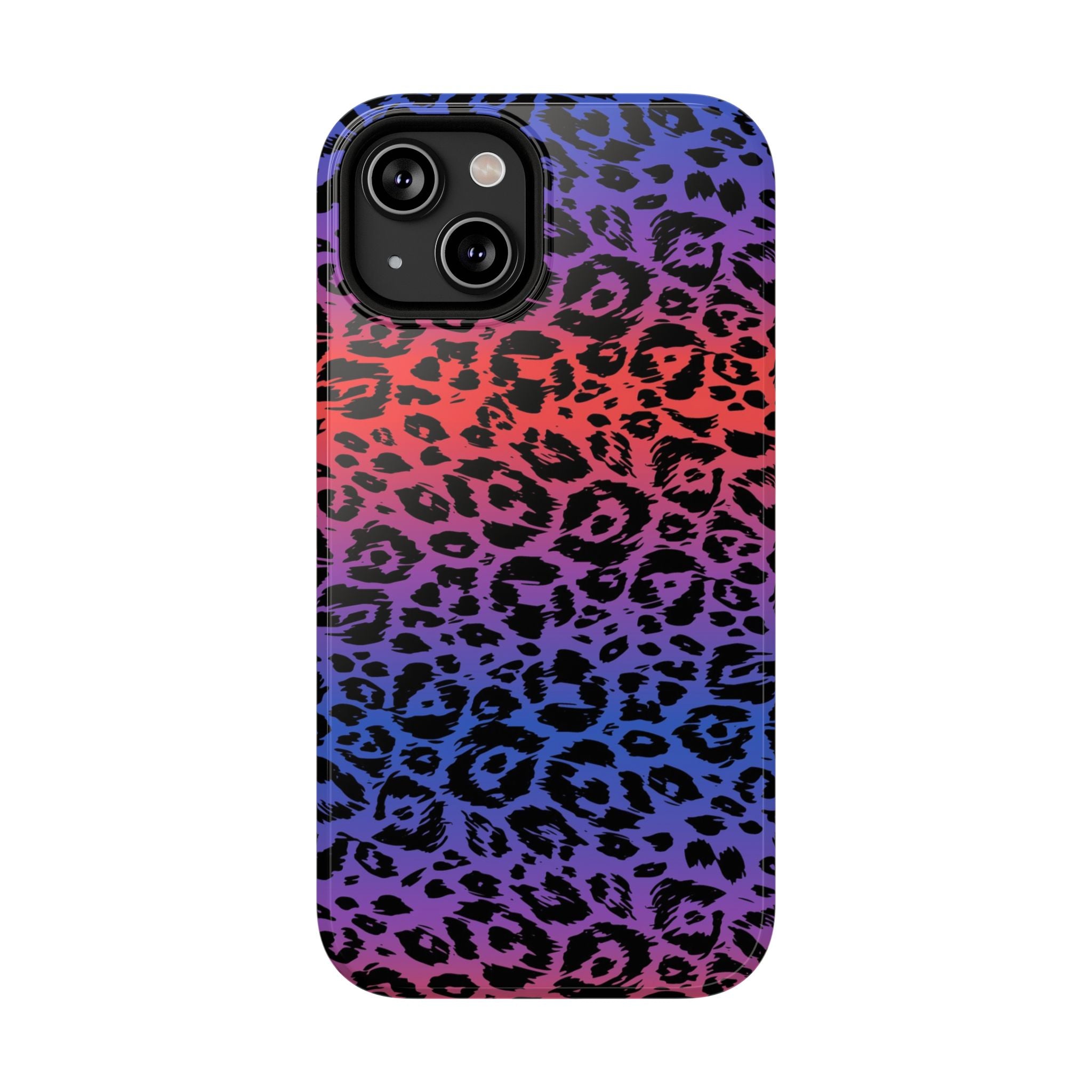 Leopard Gradient Tough iPhone Case
