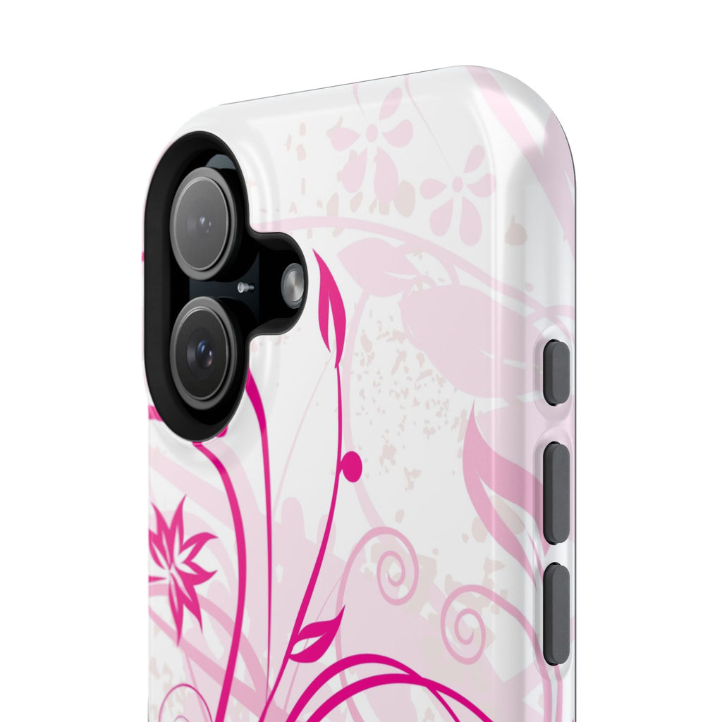 Flora Fuchsia Tough iPhone Case