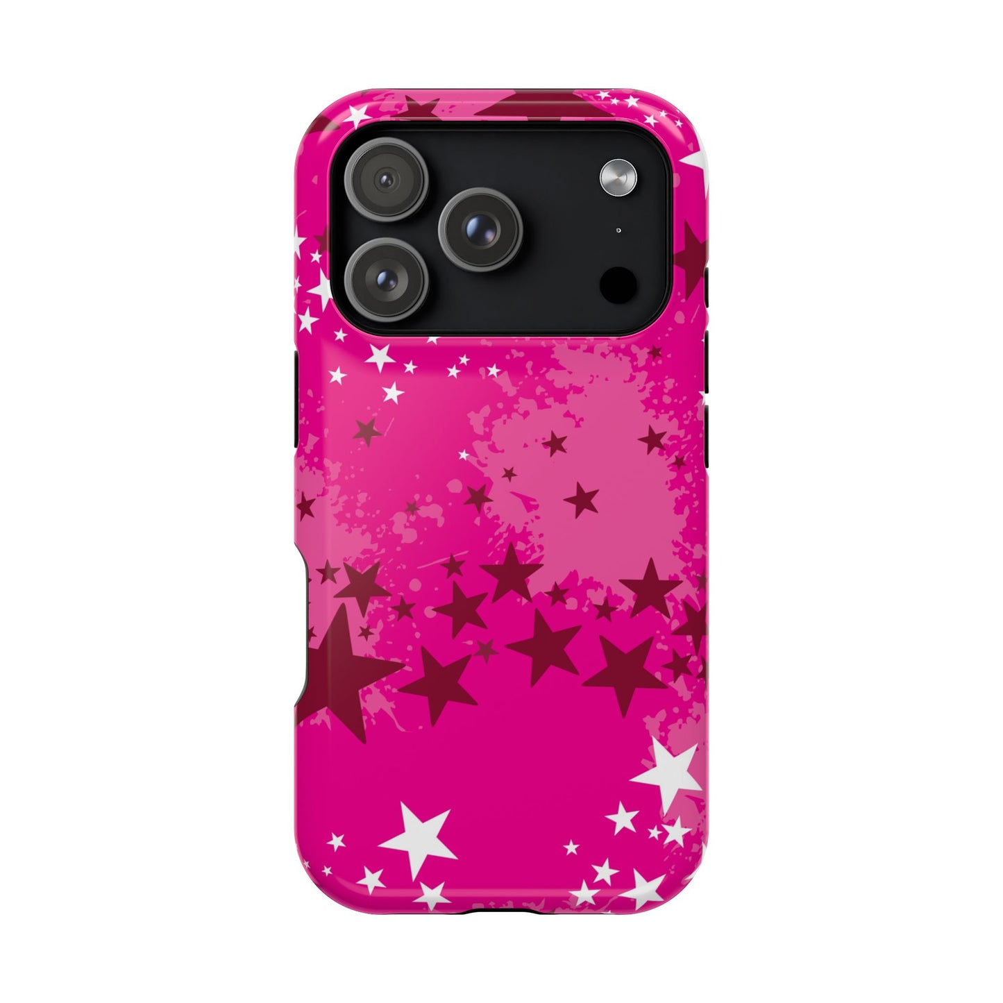 Pink Static Tough iPhone Case