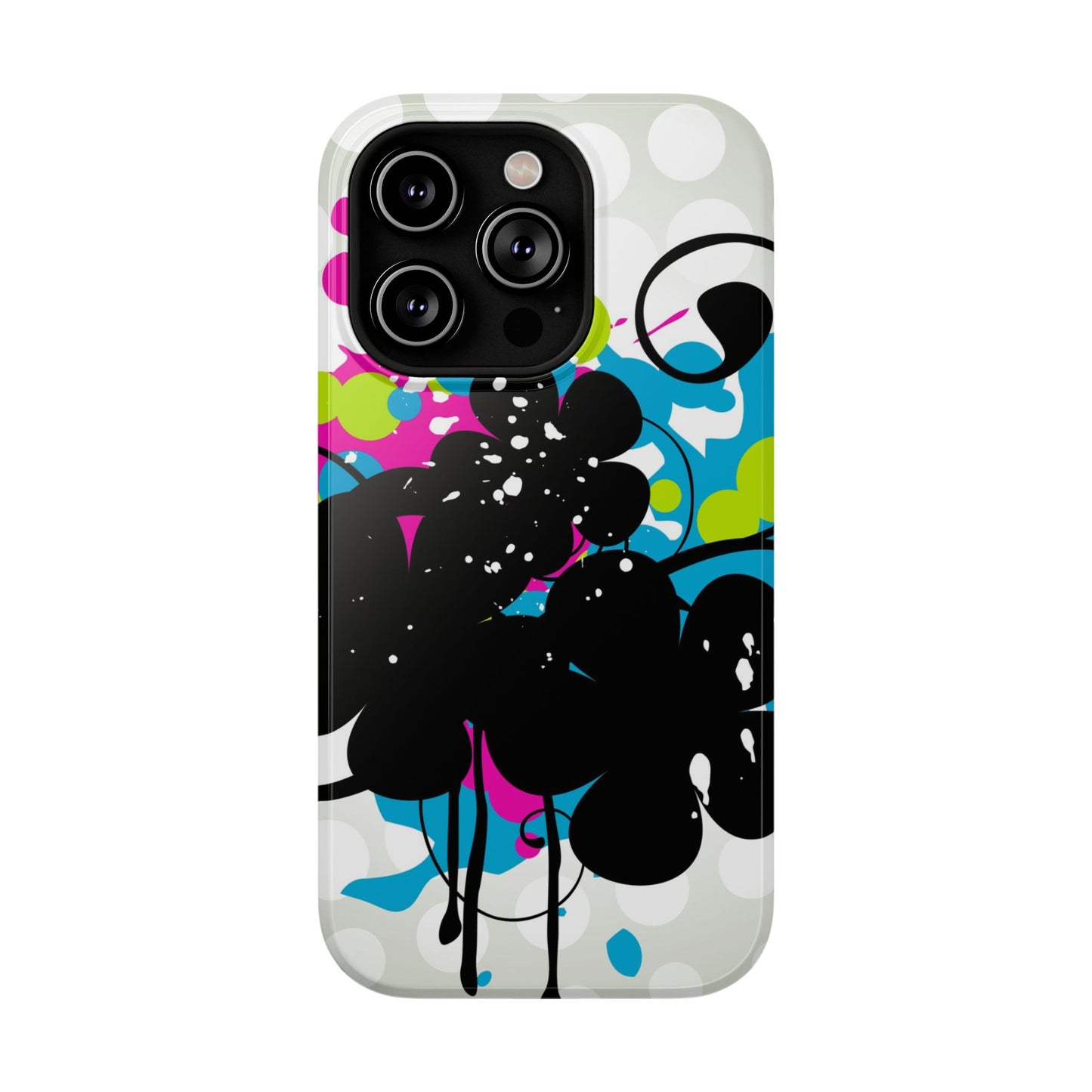 Electric Bloom Tough iPhone Case