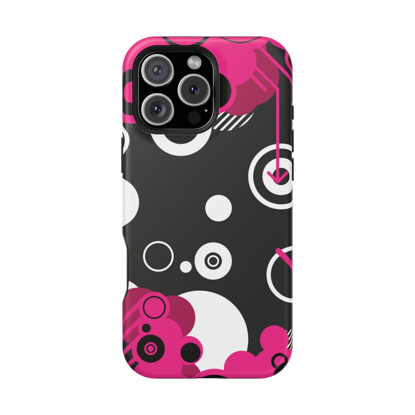 Pink Arrow Tough iPhone Case