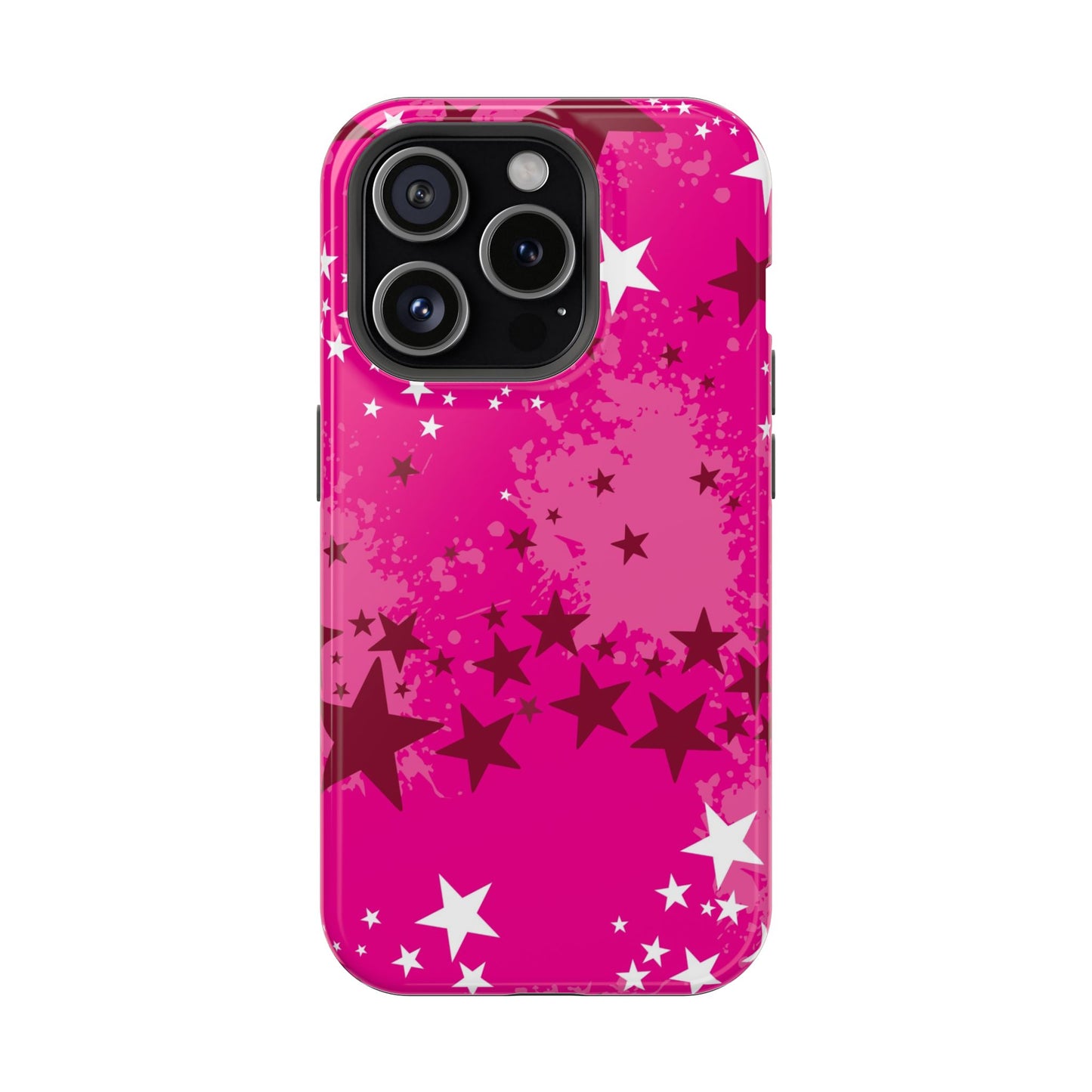 Pink Static Tough iPhone Case