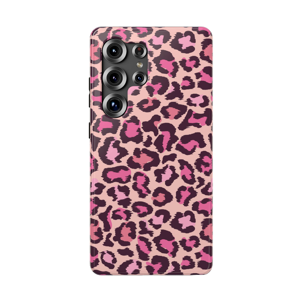 Pink Leopard Tough Samsung Case