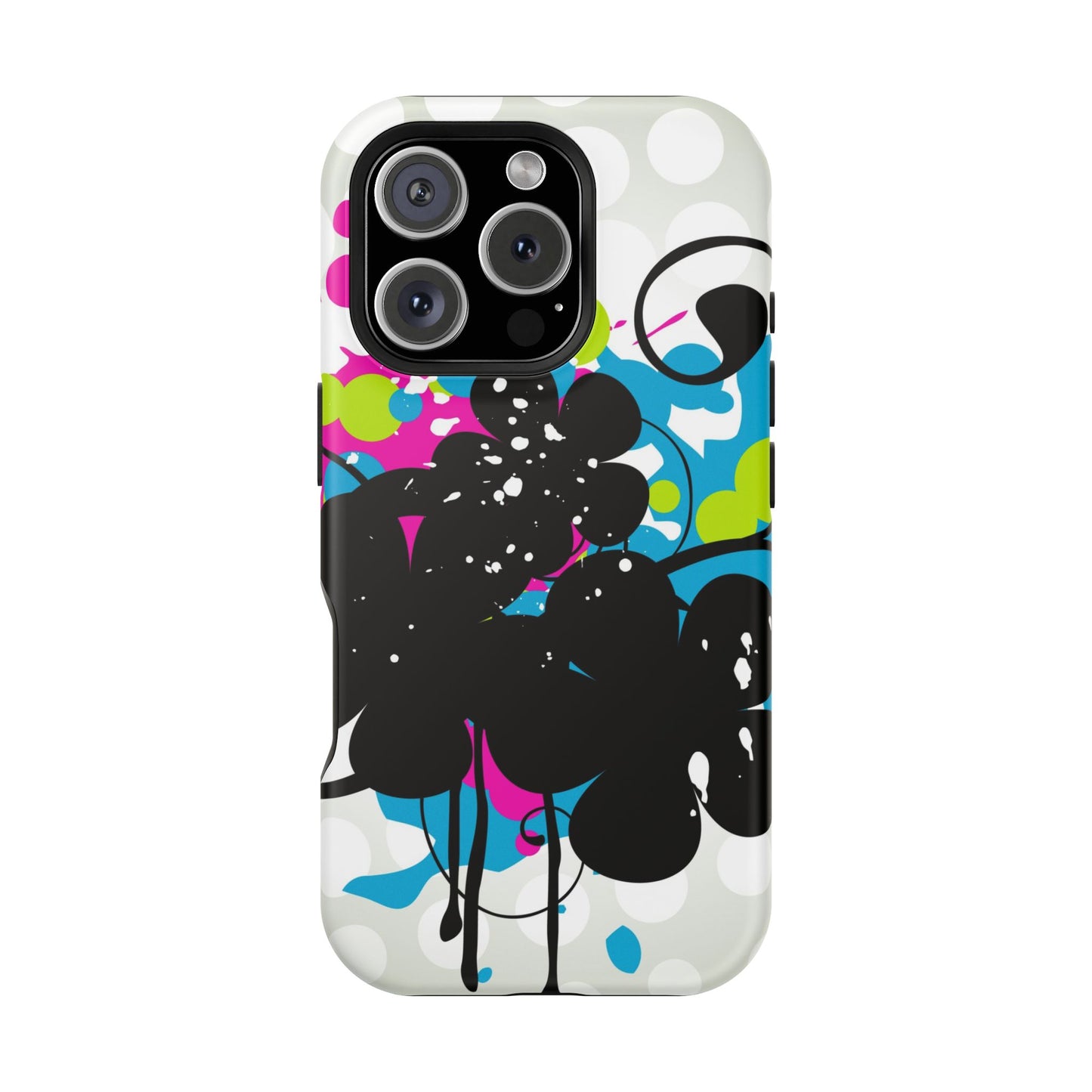Electric Bloom Tough iPhone Case
