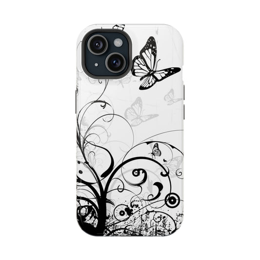 Night Flutter Tough iPhone Case