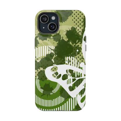 Green Echo Tough iPhone Case