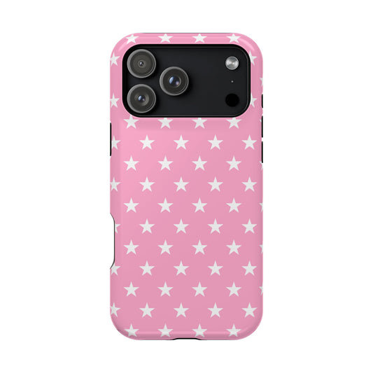 Starry Pink MagSafe Tough iPhone Case