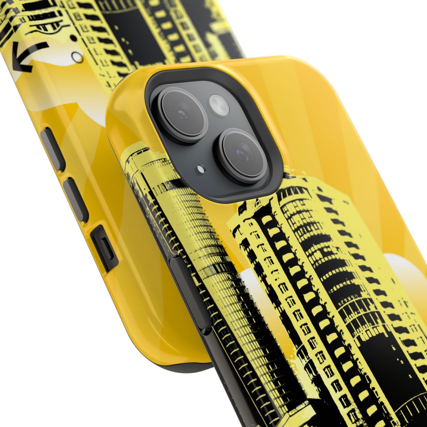 Yellow City Tough iPhone Case