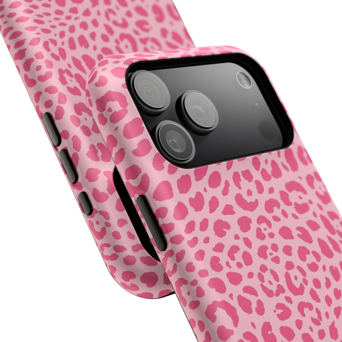 Light Pink Leopard MagSafe Tough iPhone Case