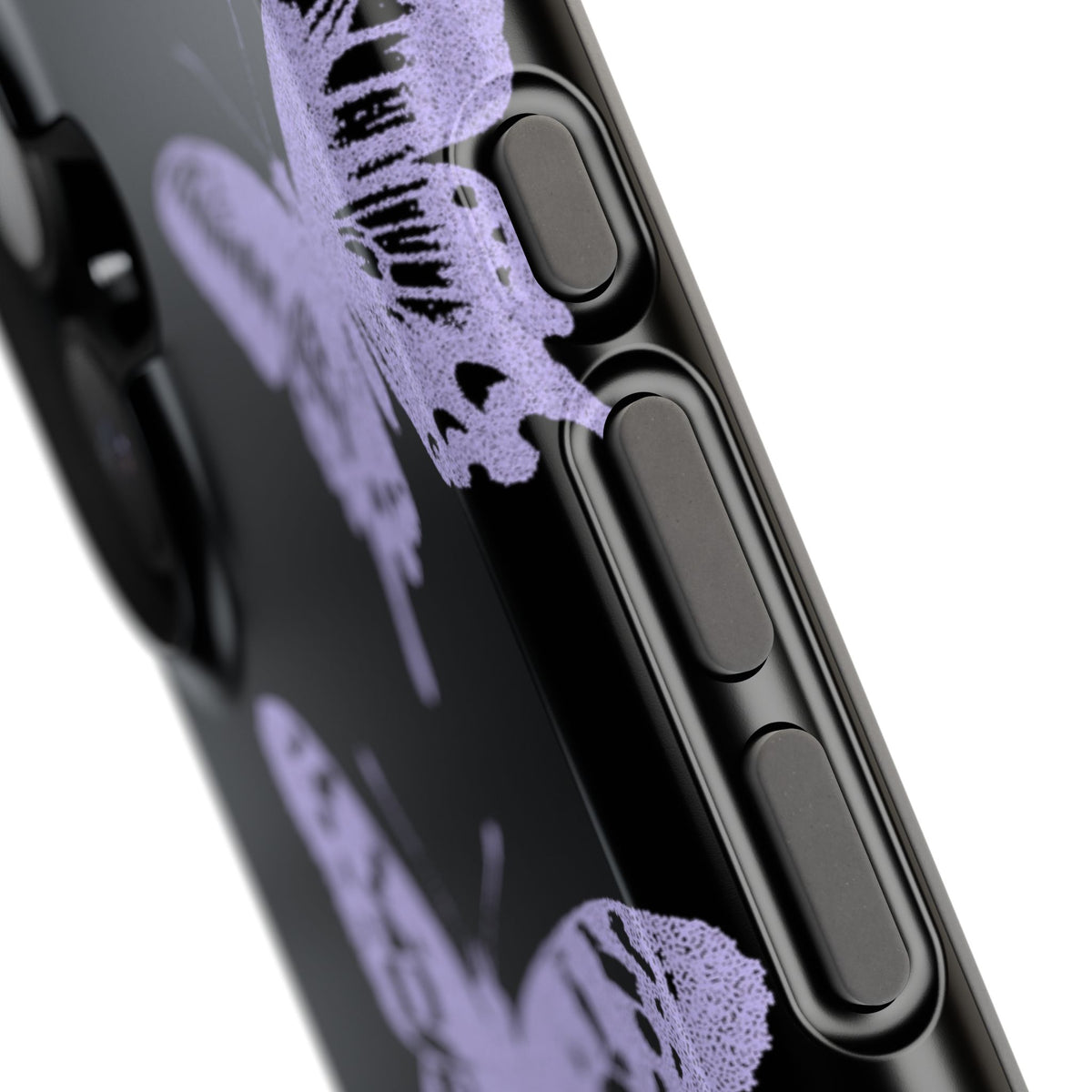 Purple Butterflies Tough iPhone Case