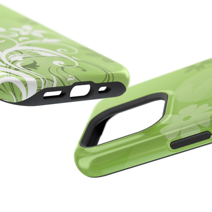 Green Mood Tough iPhone Case