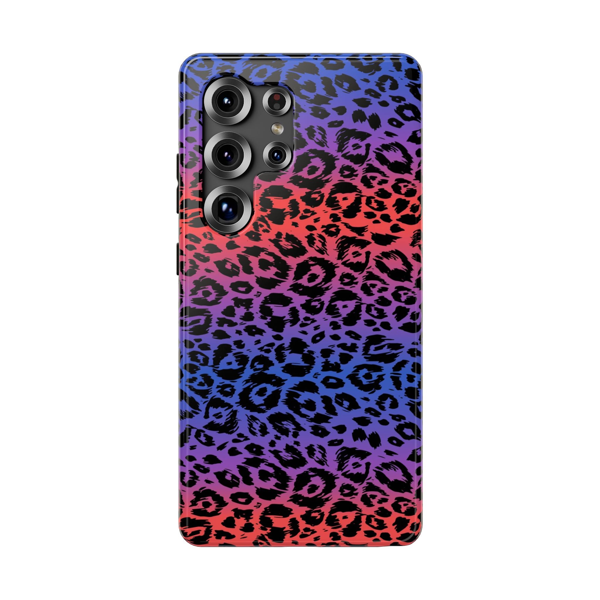 Leopard Gradient Tough Samsung Case