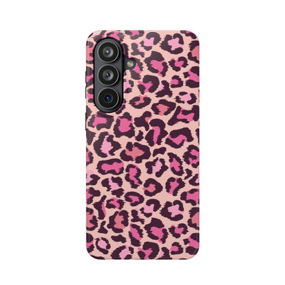 Pink Leopard Tough Samsung Case