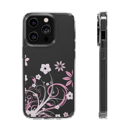 Rose Clear Phone Case