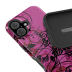 Midnight Petals Tough iPhone Case