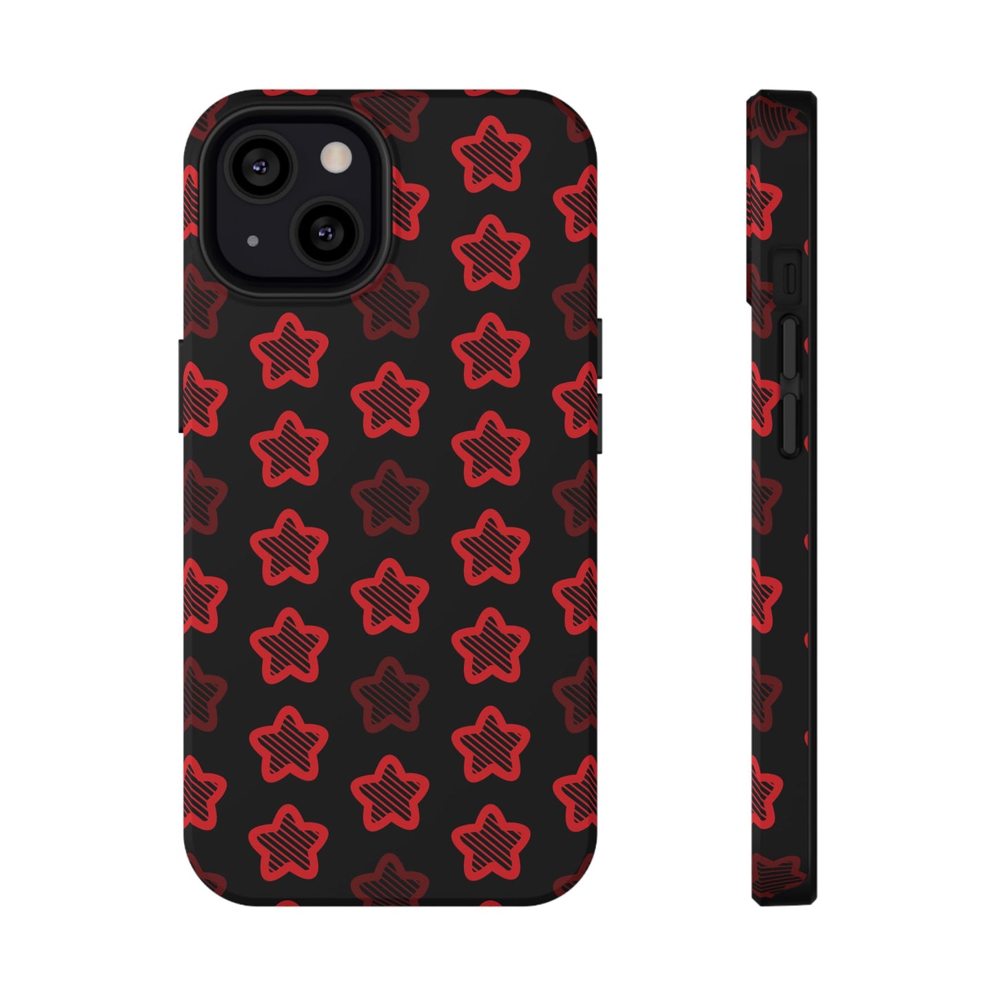 Red Stars Tough iPhone Case