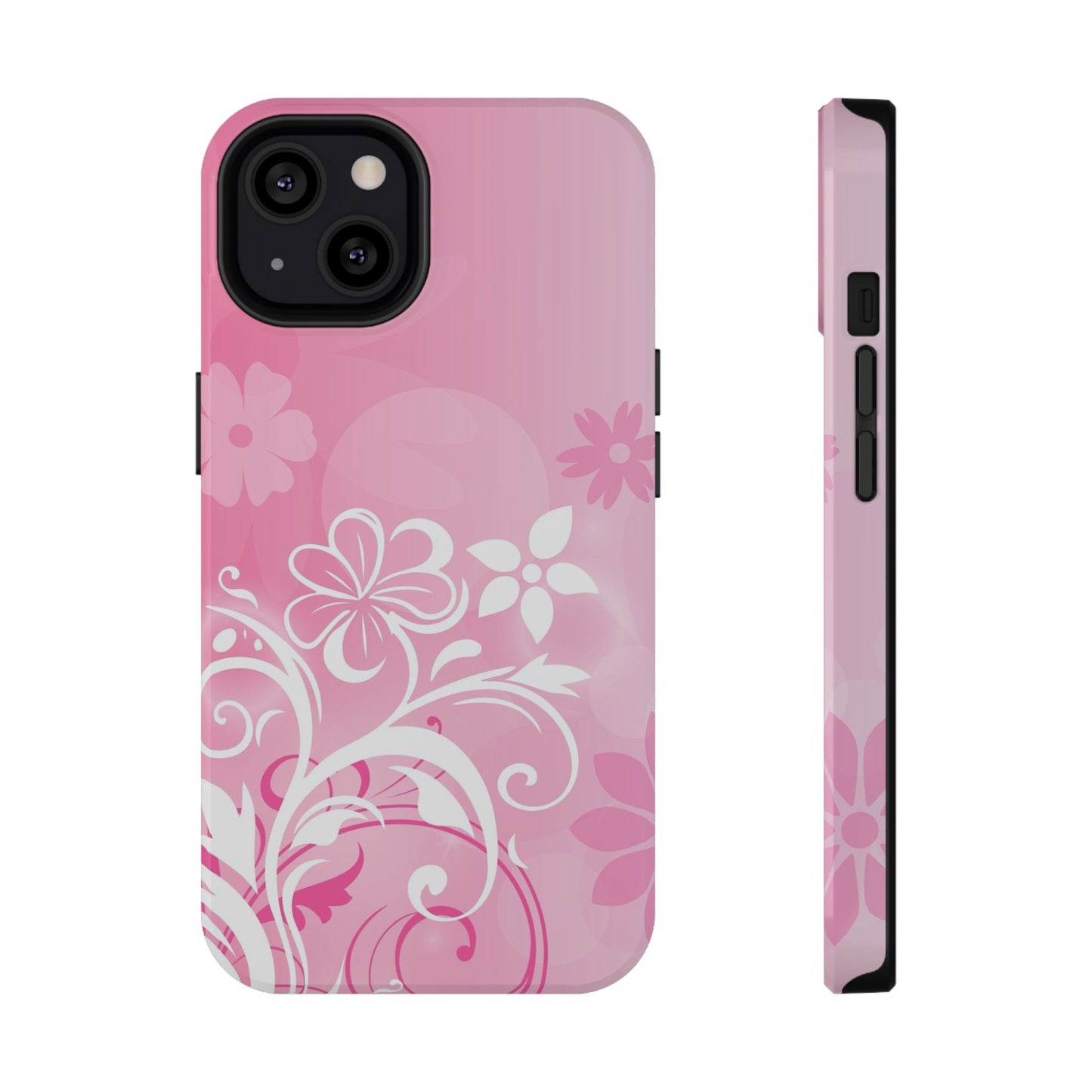 Pink Mood Tough iPhone Case