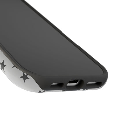 Grey Stars MagSafe Tough iPhone Case