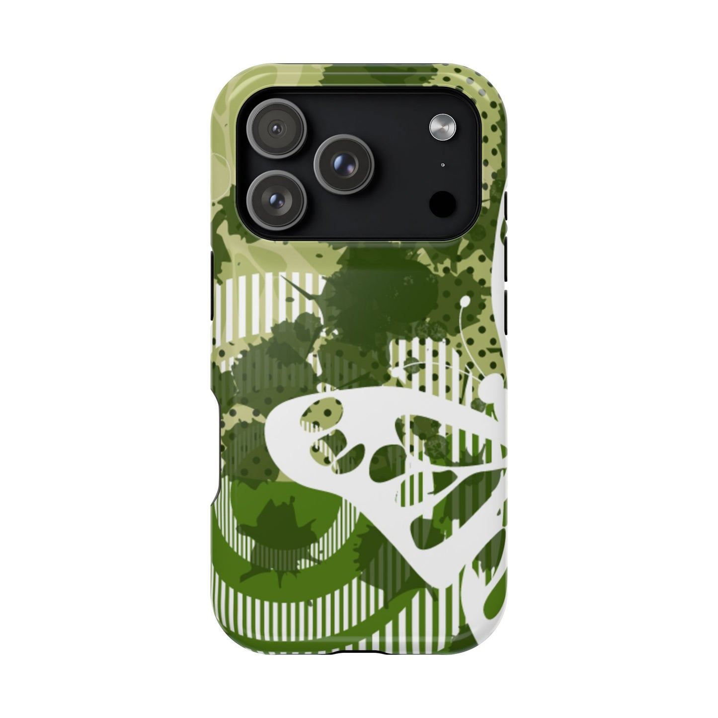 Green Echo Tough iPhone Case