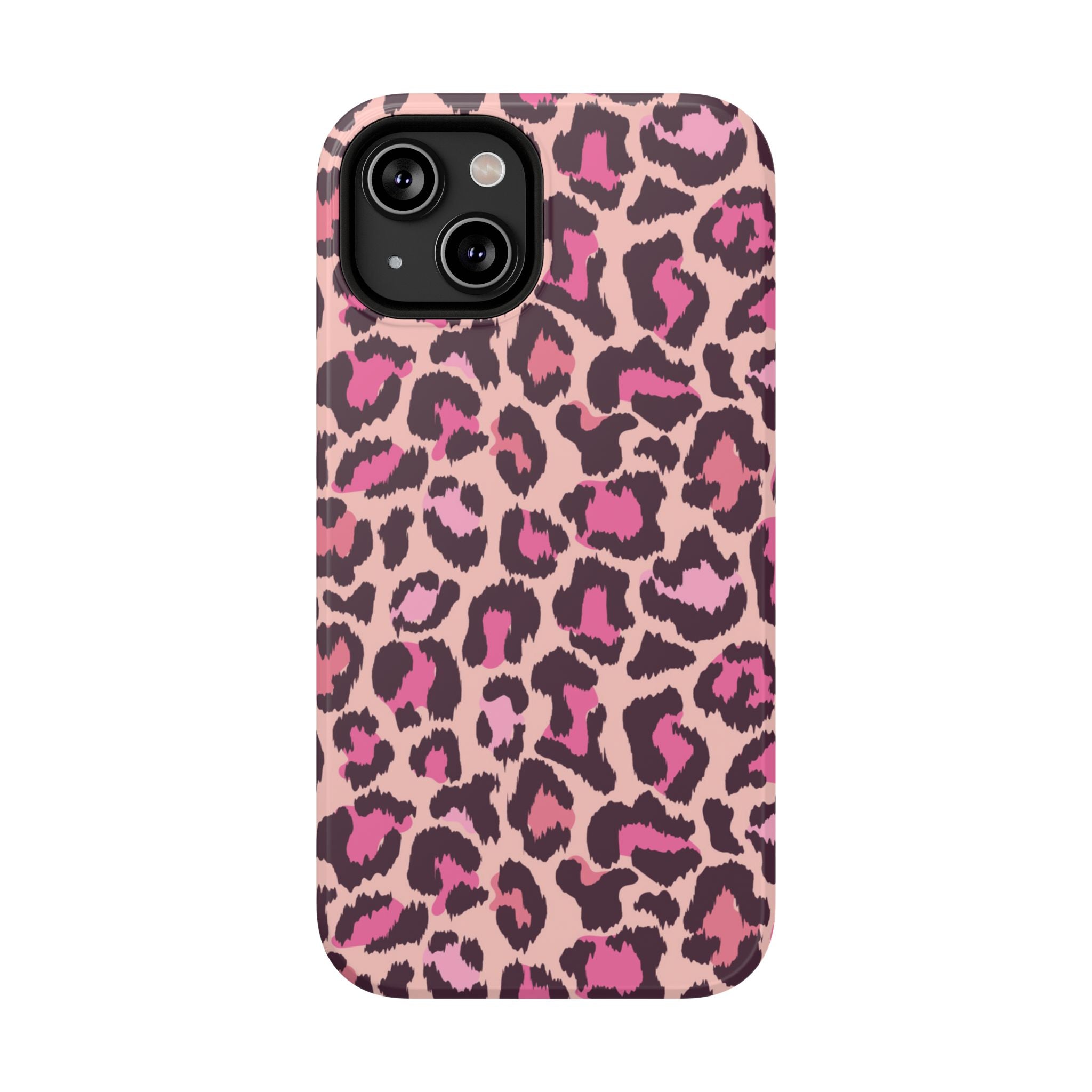 Pink Leopard Tough iPhone Case