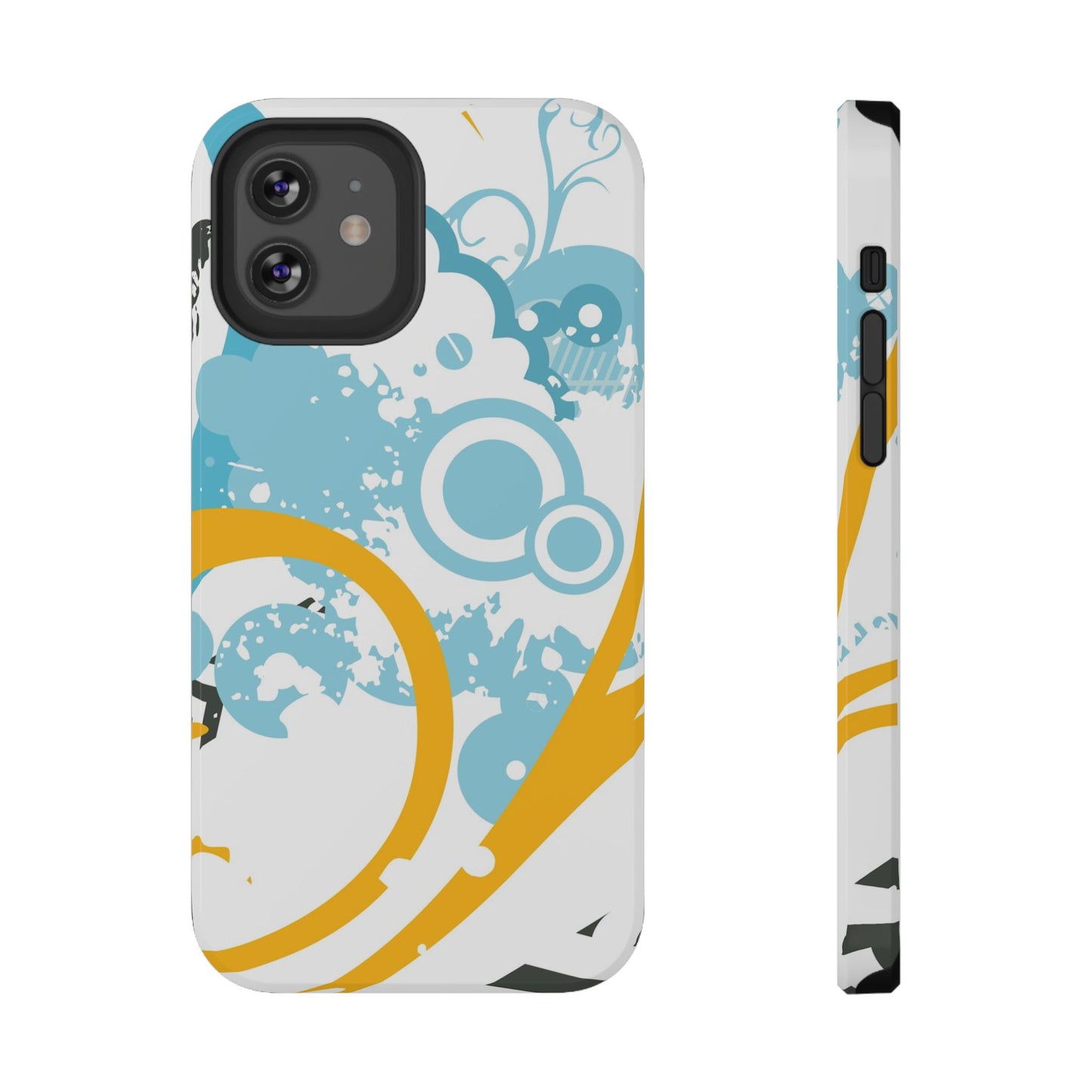 Cloud Circuit Tough iPhone Case