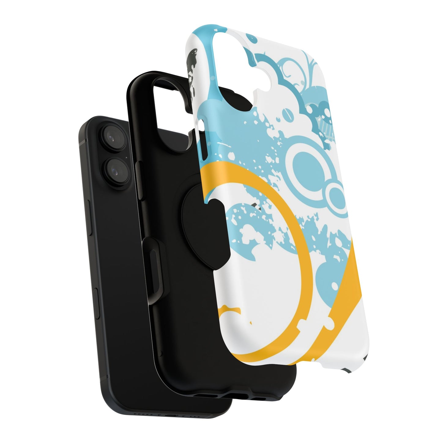 Cloud Circuit Tough iPhone Case