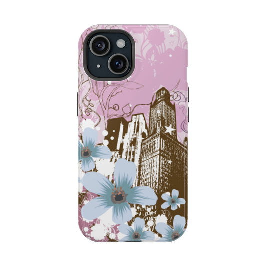 Purple City Tough iPhone Case