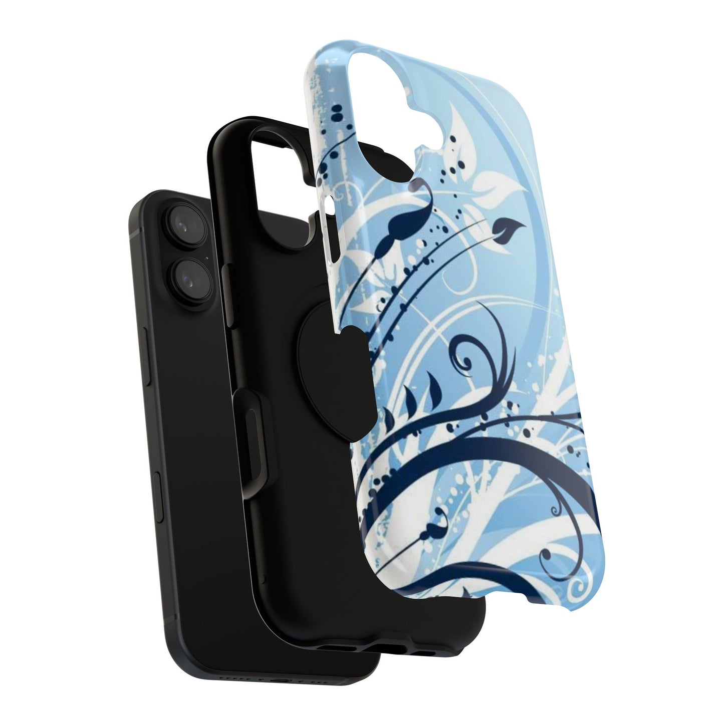 Bloom in Blue Tough iPhone Case