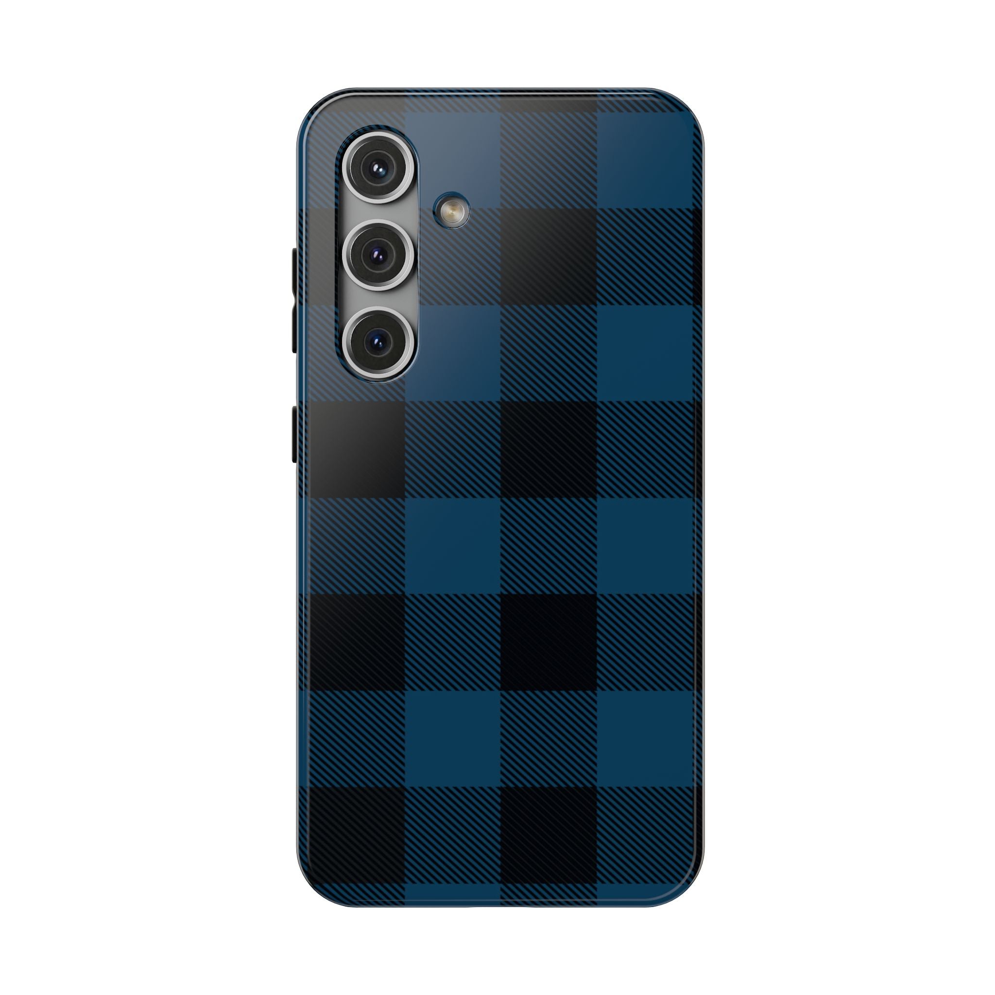Blue Flannel Tough Samsung Case