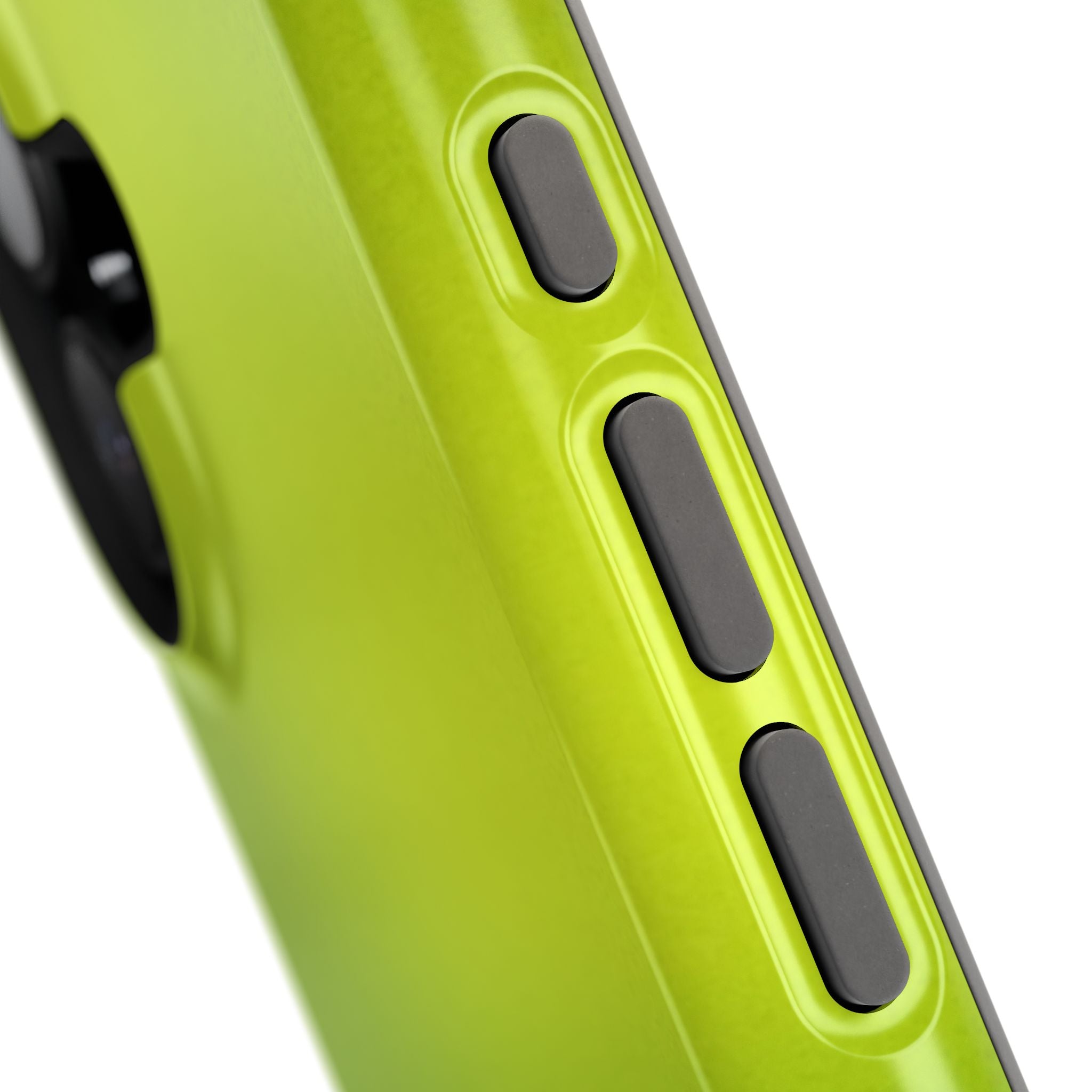 Lime Glow Tough iPhone Case