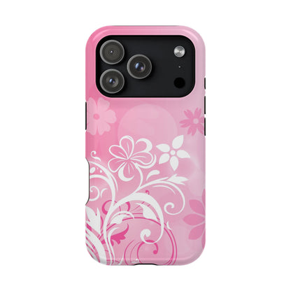 Pink Mood Tough iPhone Case