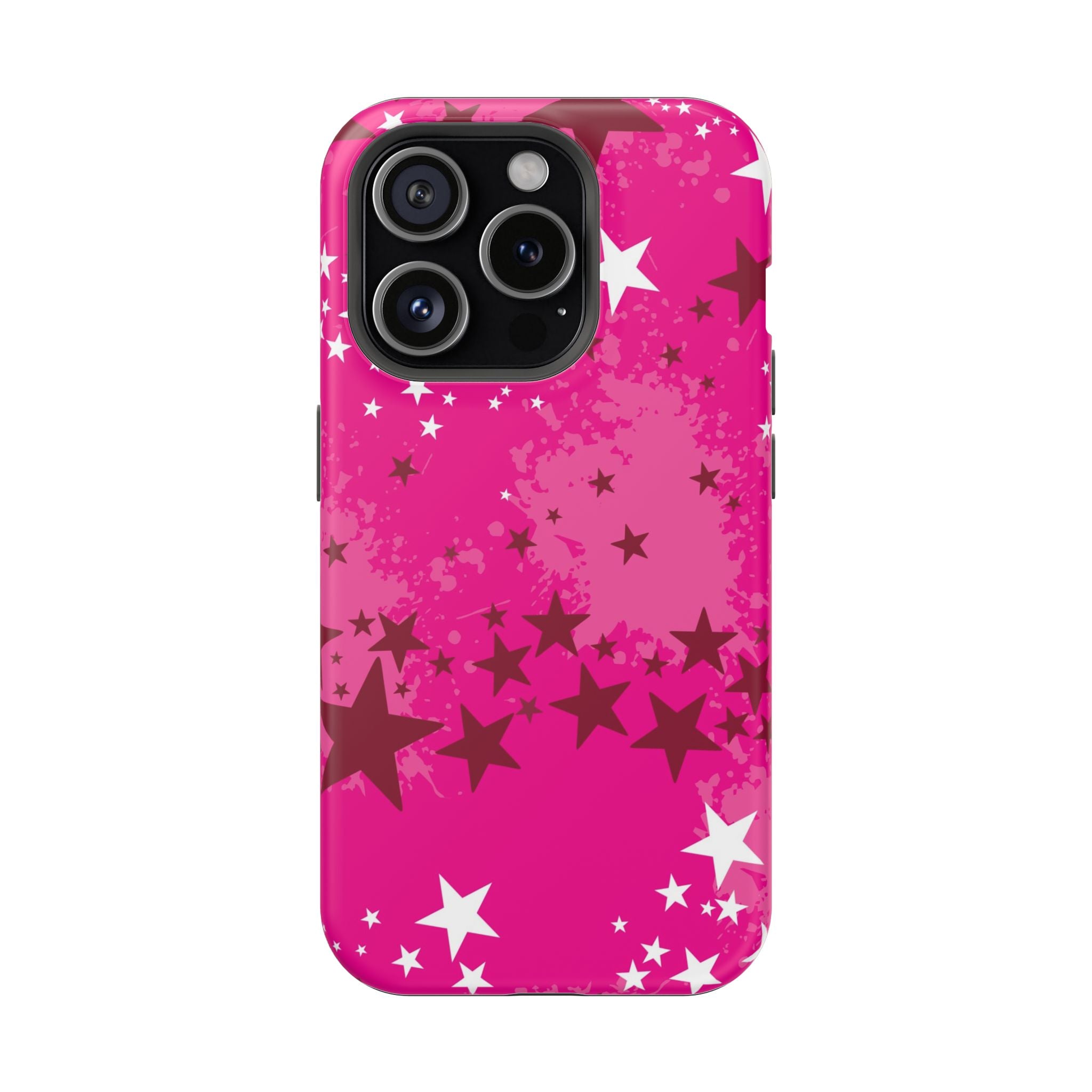 Pink Static Tough iPhone Case