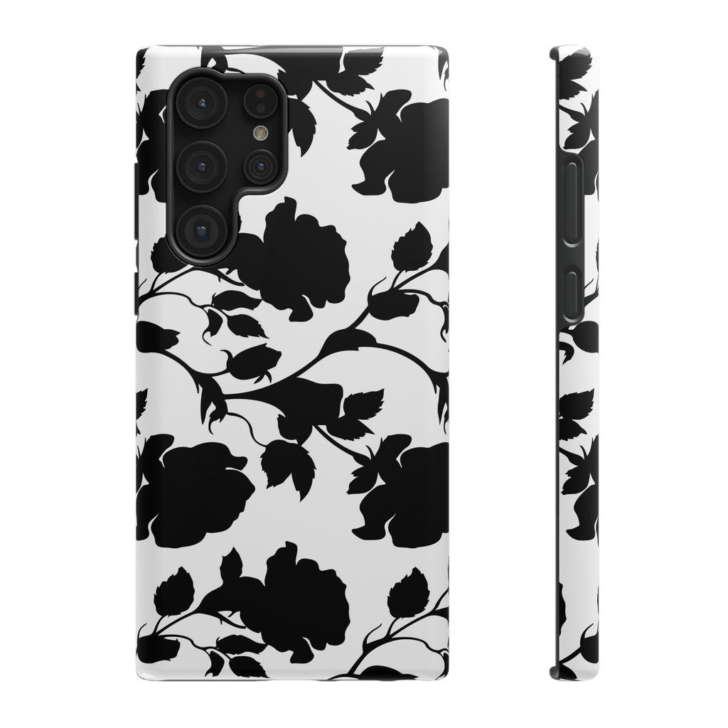 Black Roses Tough Samsung Case