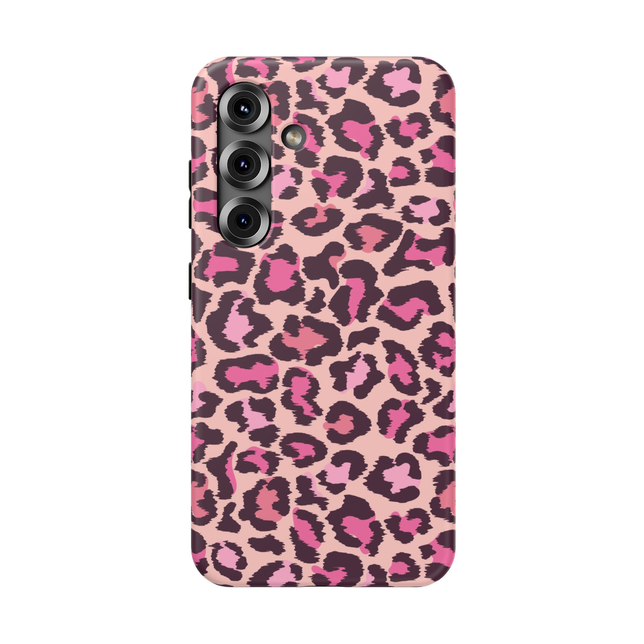 Pink Leopard Tough Samsung Case