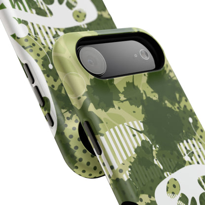 Green Echo Tough iPhone Case