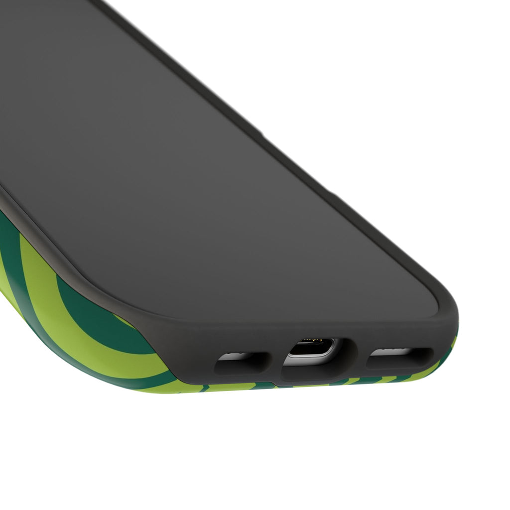 Green Zebra Tough iPhone Case