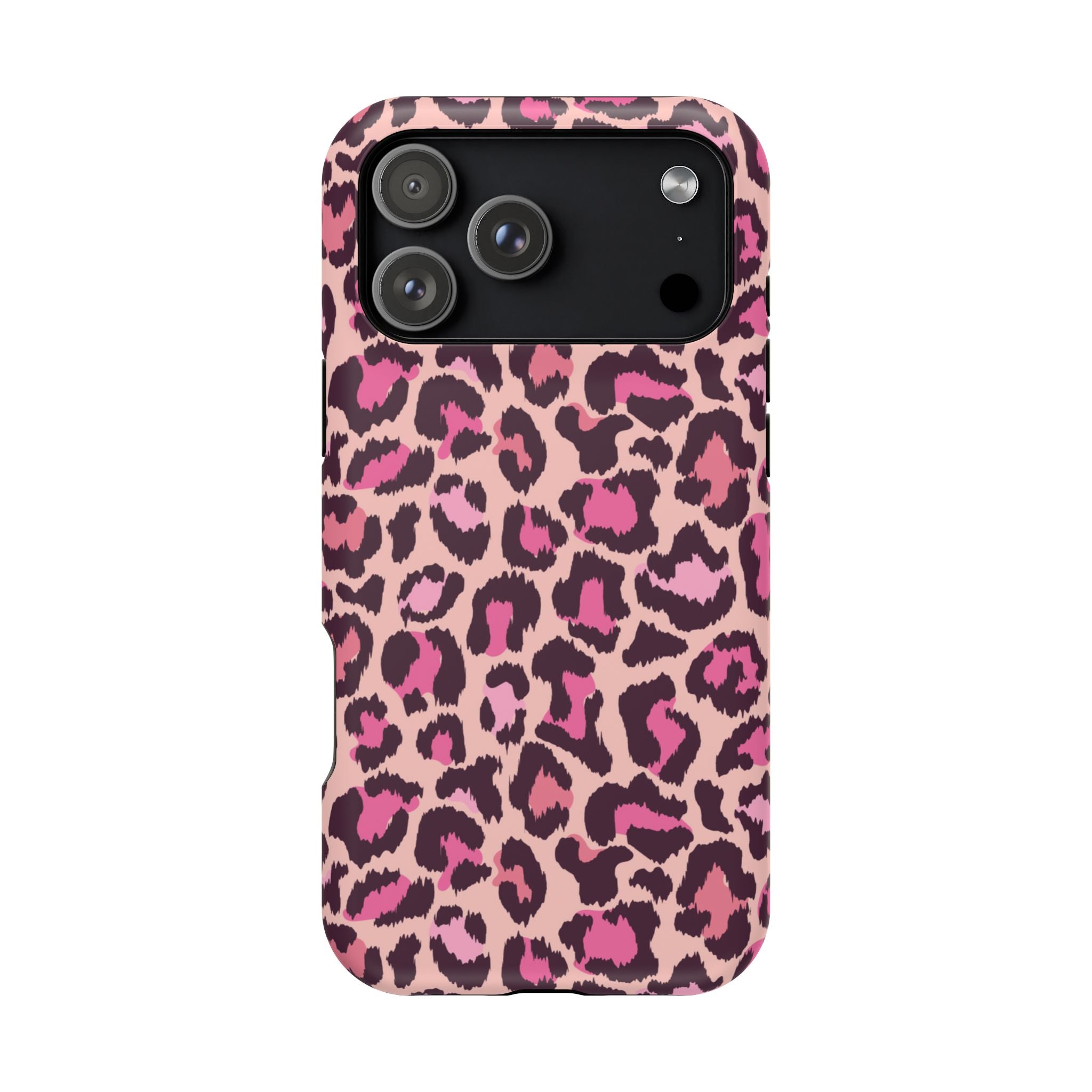 Pink Leopard Tough iPhone Case