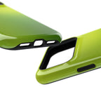 Lime Glow Tough iPhone Case