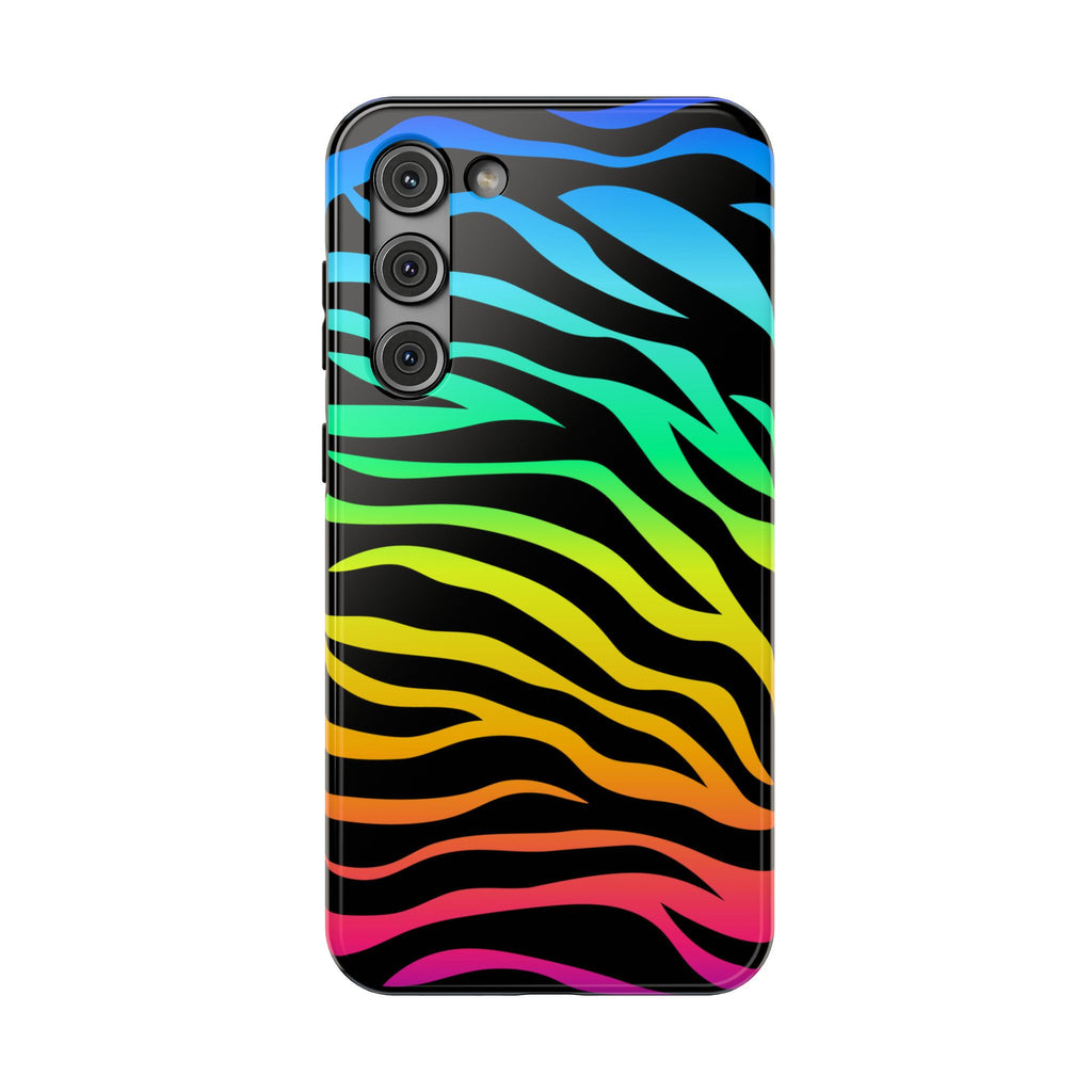 Neon Stripes Tough Samsung Case