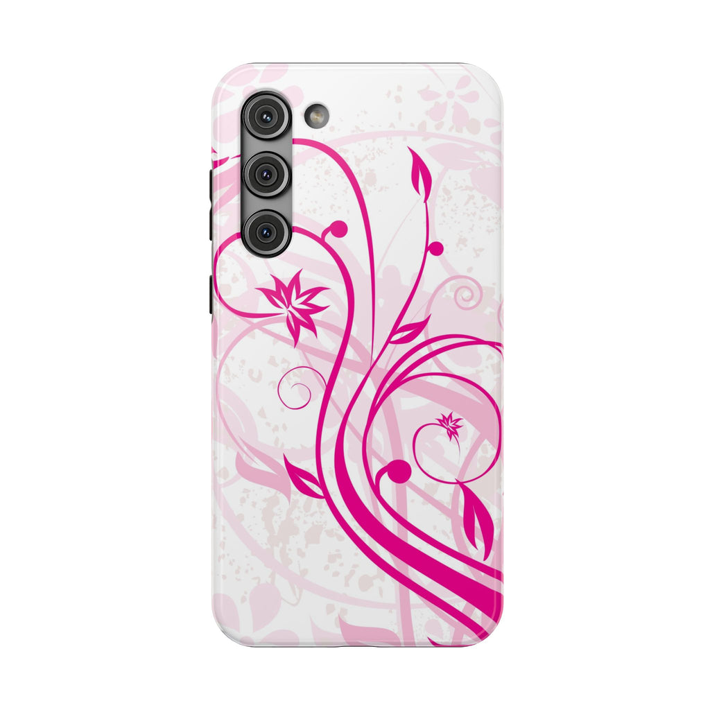 Flora Fuchsia Tough Samsung Case
